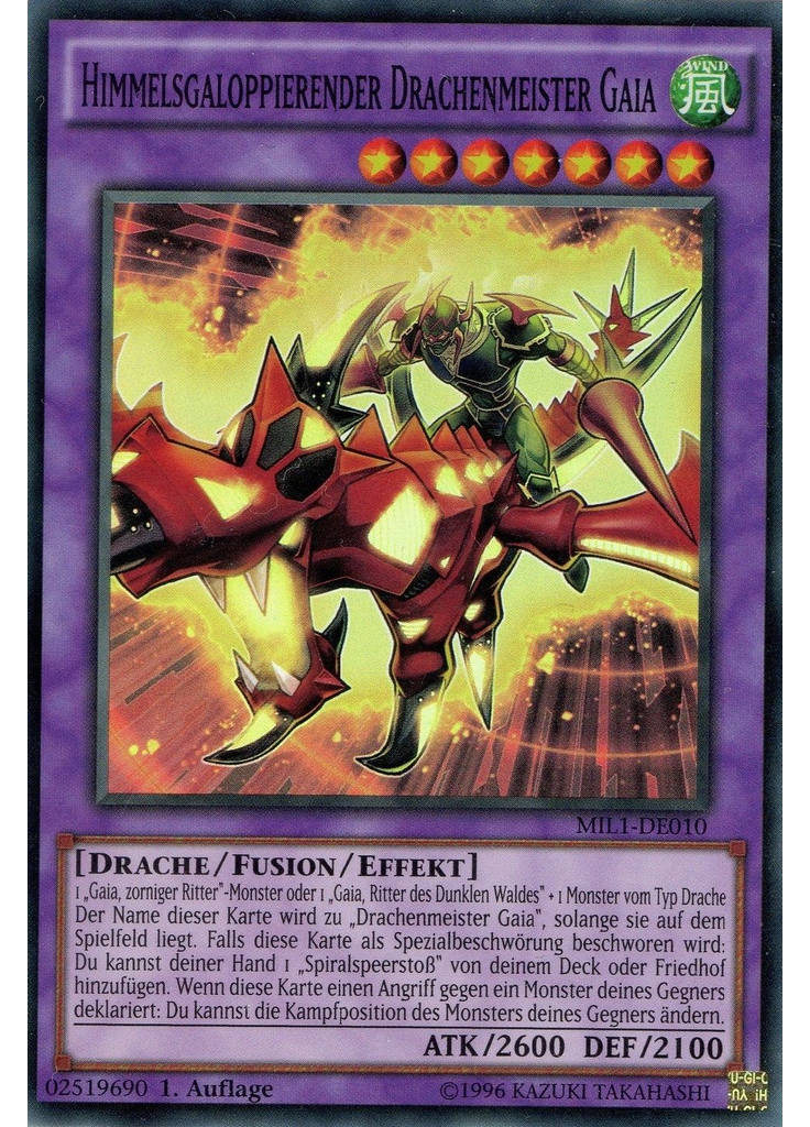 Himmelsgaloppierender Drachenmeister Gaia
