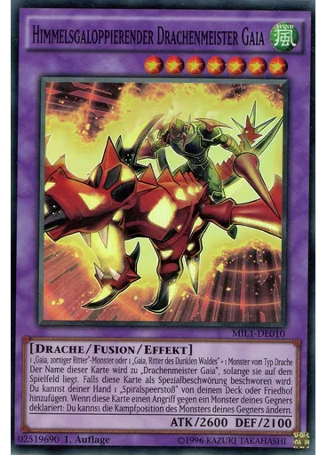 Himmelsgaloppierender Drachenmeister Gaia