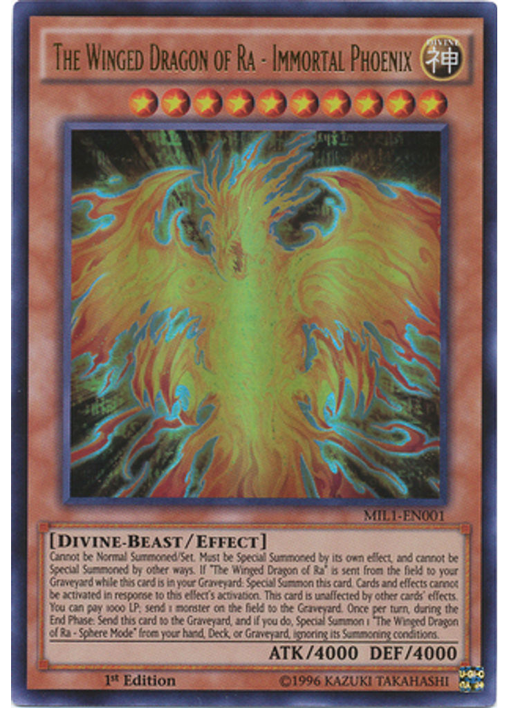 The Winged Dragon of Ra - Immortal Phoenix