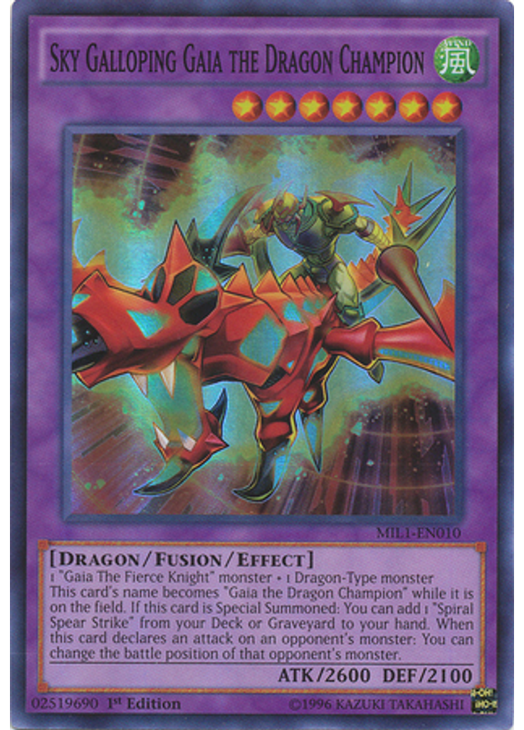Sky Galloping Gaia the Dragon Champion