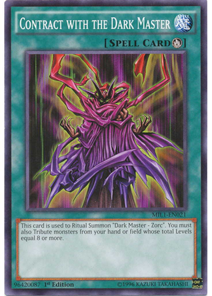 Contract with the Dark Master