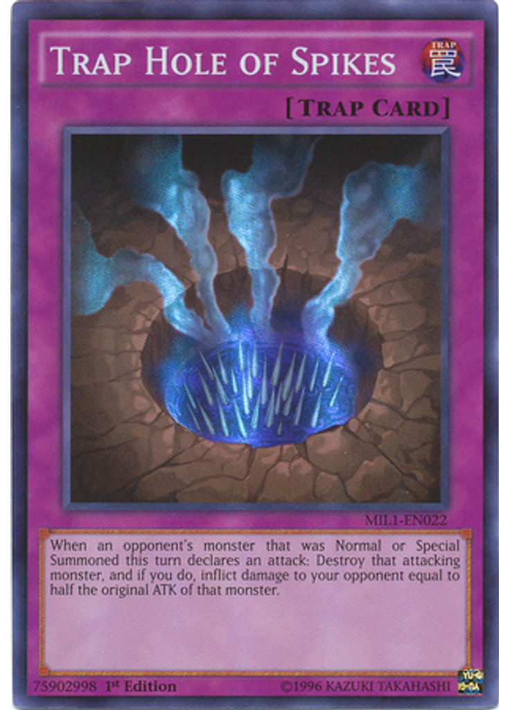 Trap Hole of Spikes
