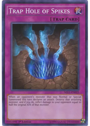 Trap Hole of Spikes