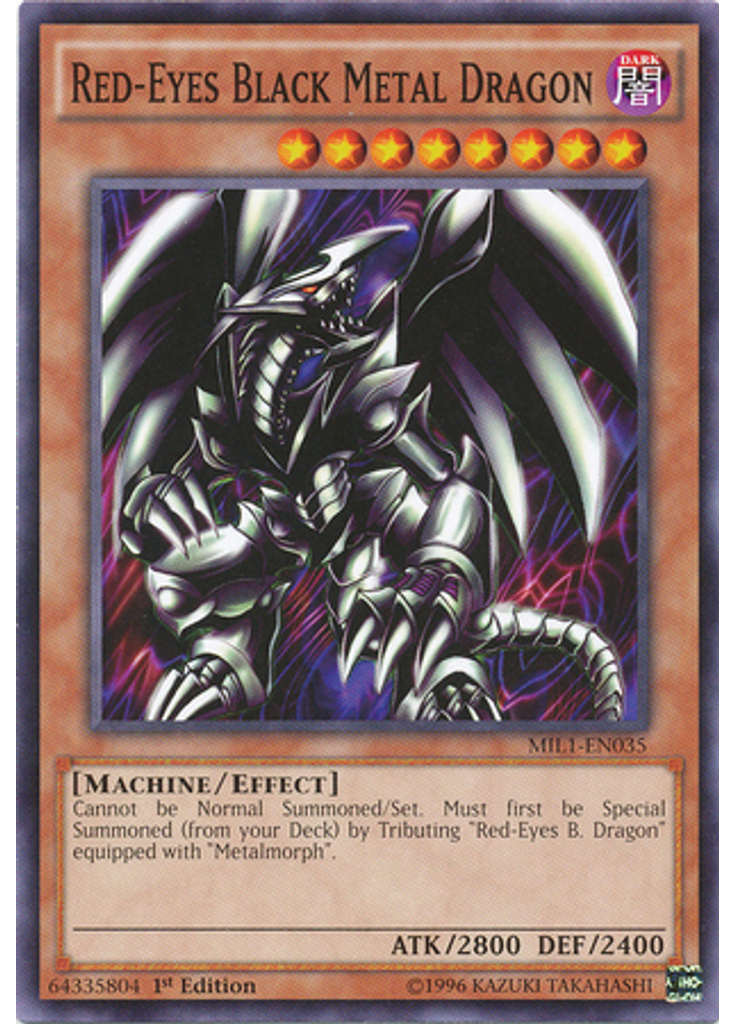 Red-Eyes Black Metal Dragon
