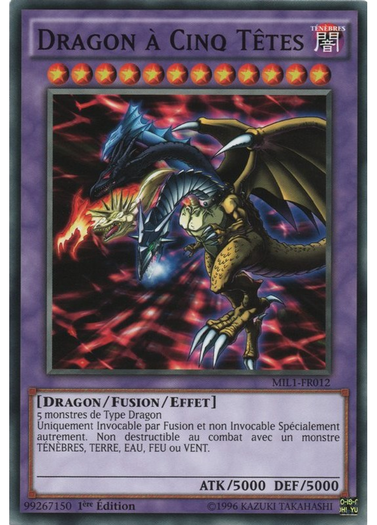 Dragon à Cinq Têtes