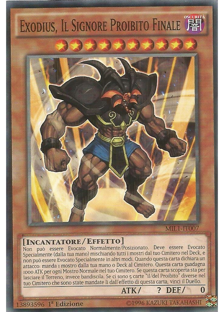 Exodius, Il Signore Proibito Finale