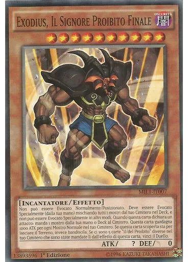 Exodius, Il Signore Proibito Finale