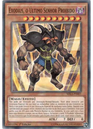 Exodius, o Último Senhor Proibido