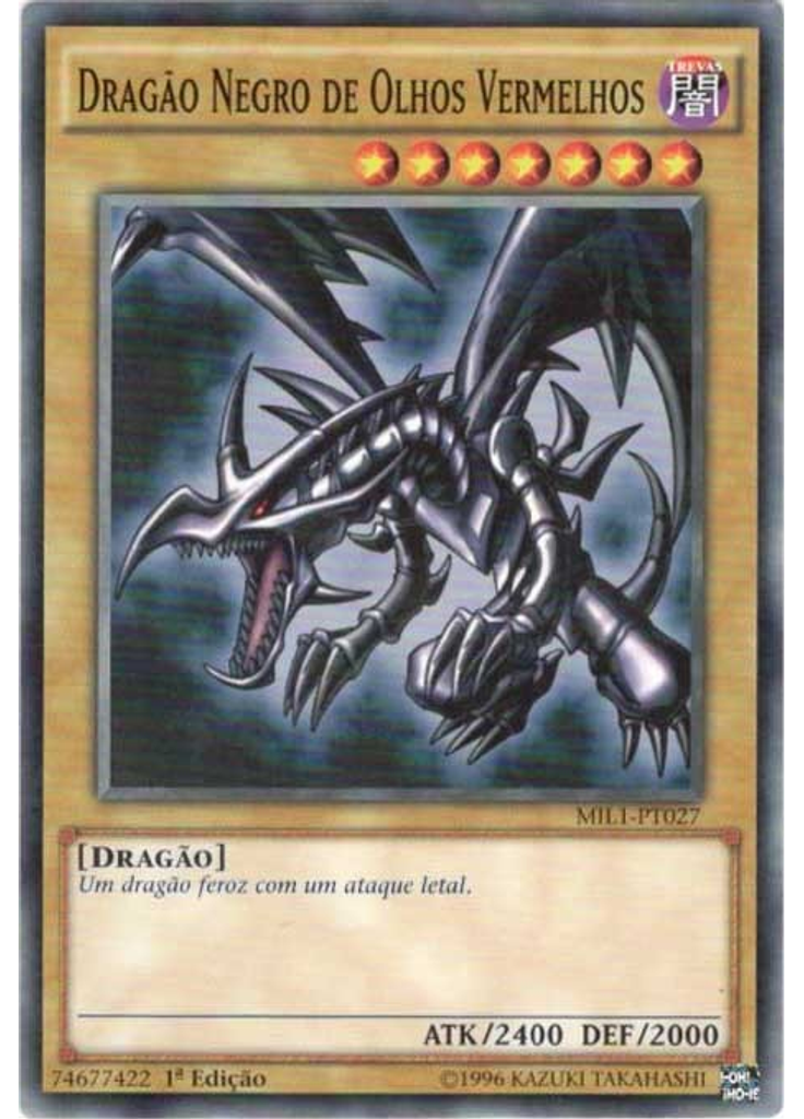 Dragão Negro de Olhos Vermelhos