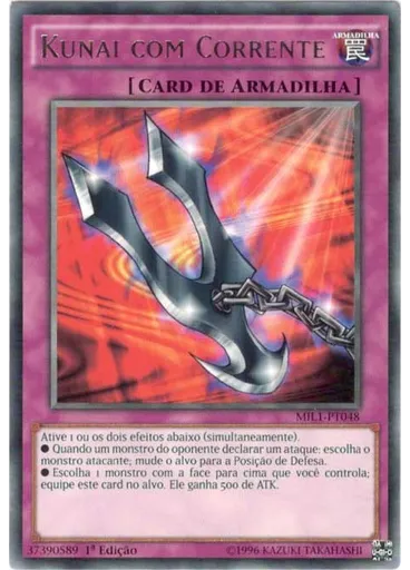 Kunai com Corrente