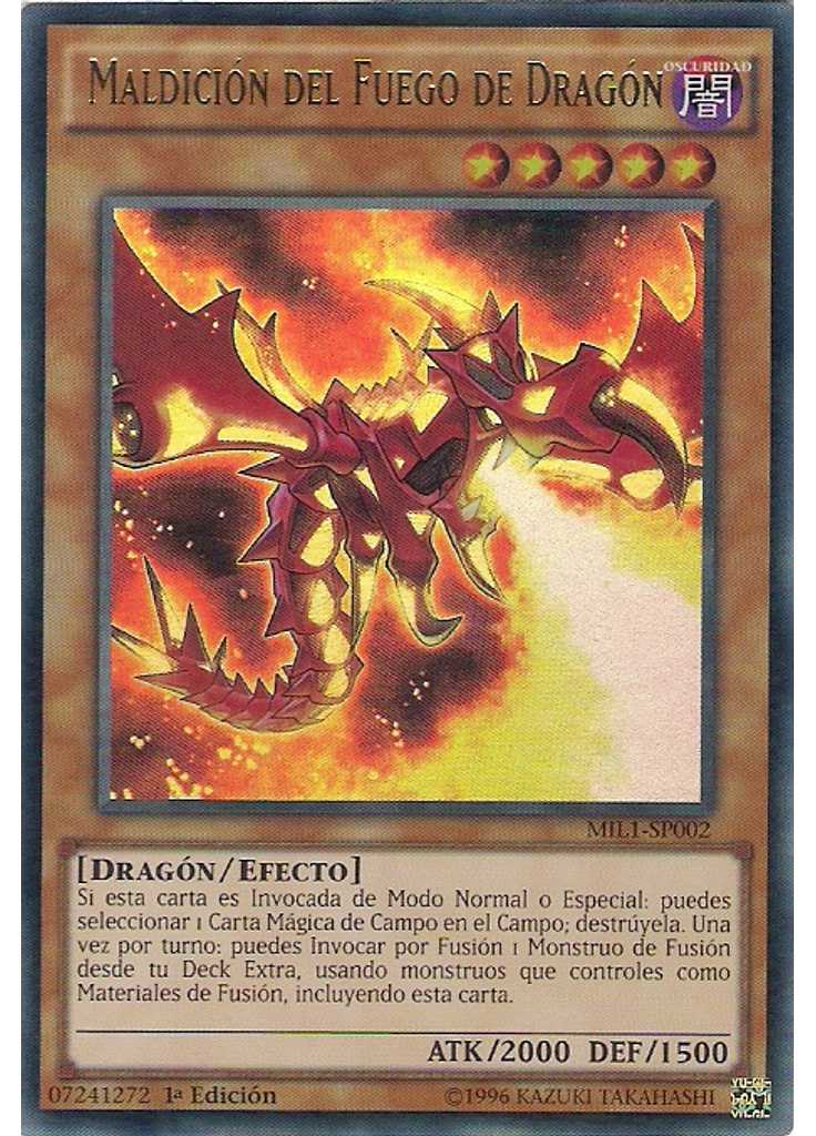 Maldición del Fuego de Dragón