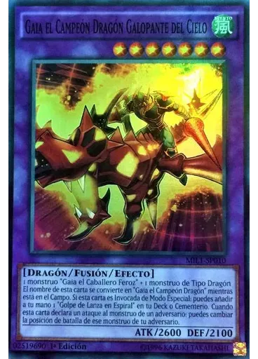 Gaia el Campeón Dragón Galopante del Cielo