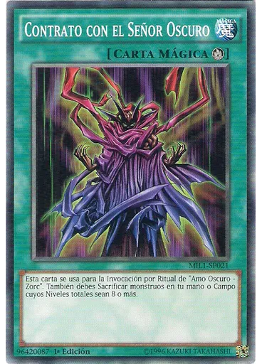Contrato con el Señor Oscuro
