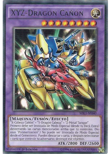 XYZ-Dragón Cañón