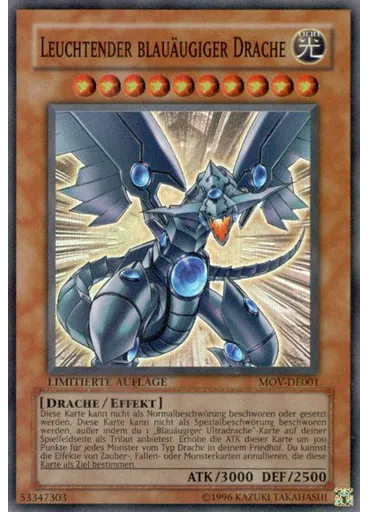 Leuchtender blauäugiger Drache — Movie Pack