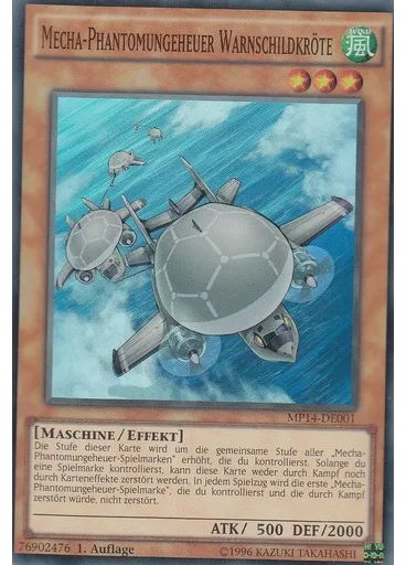 Mecha-Phantomungeheuer Warnschildkröte