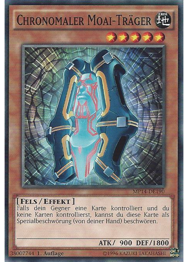 Chronomaler Moai-Träger