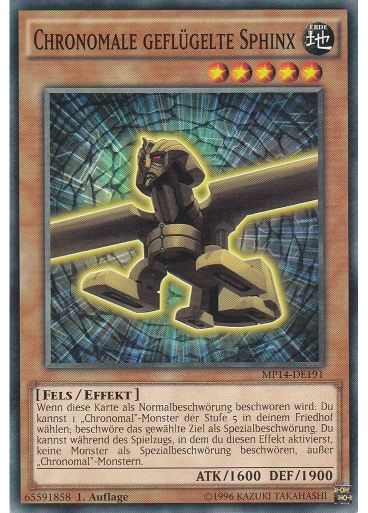 Chronomale geflügelte Sphinx