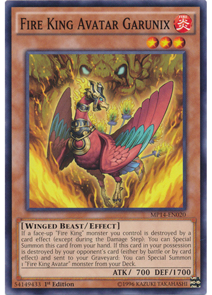 Fire King Avatar Garunix
