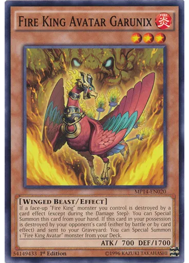 Fire King Avatar Garunix