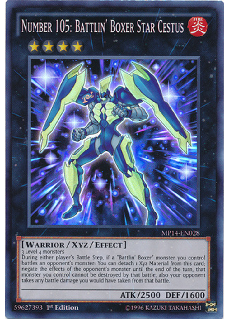 Number 105: Battlin' Boxer Star Cestus