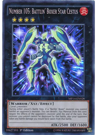 Number 105: Battlin' Boxer Star Cestus