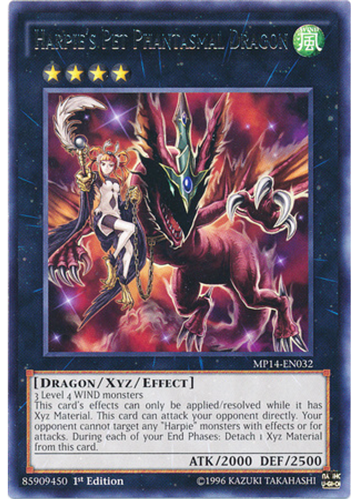Harpie's Pet Phantasmal Dragon