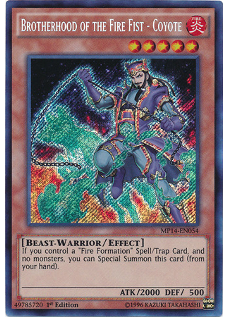 Brotherhood of the Fire Fist - Coyote