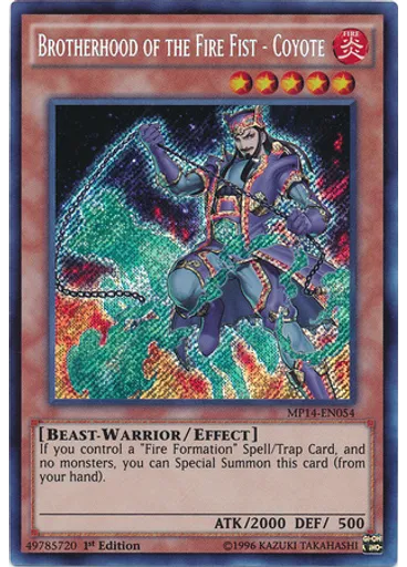 Brotherhood of the Fire Fist - Coyote