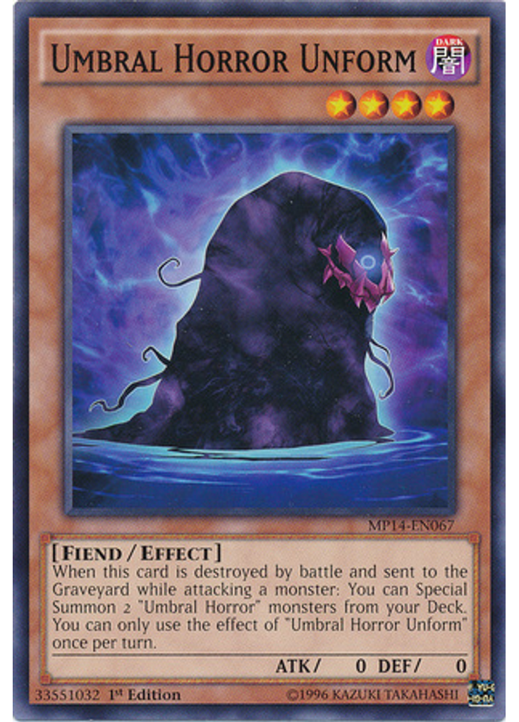 Umbral Horror Unform