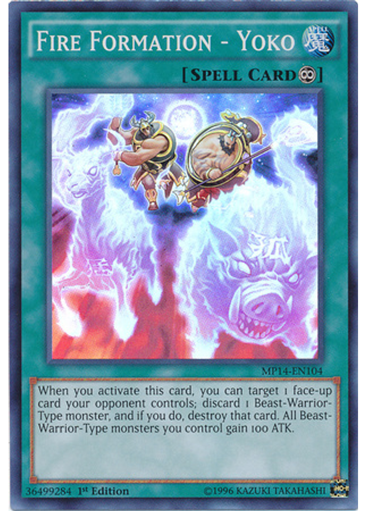Fire Formation - Yoko