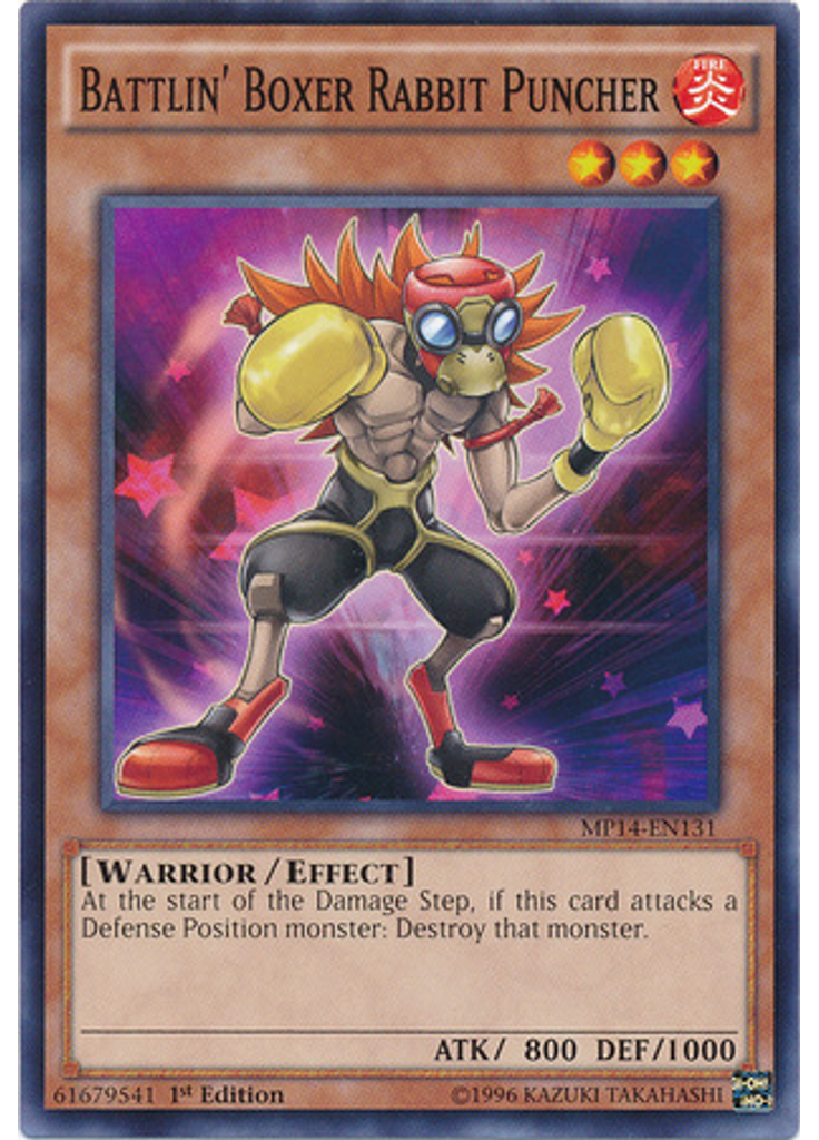 Battlin' Boxer Rabbit Puncher