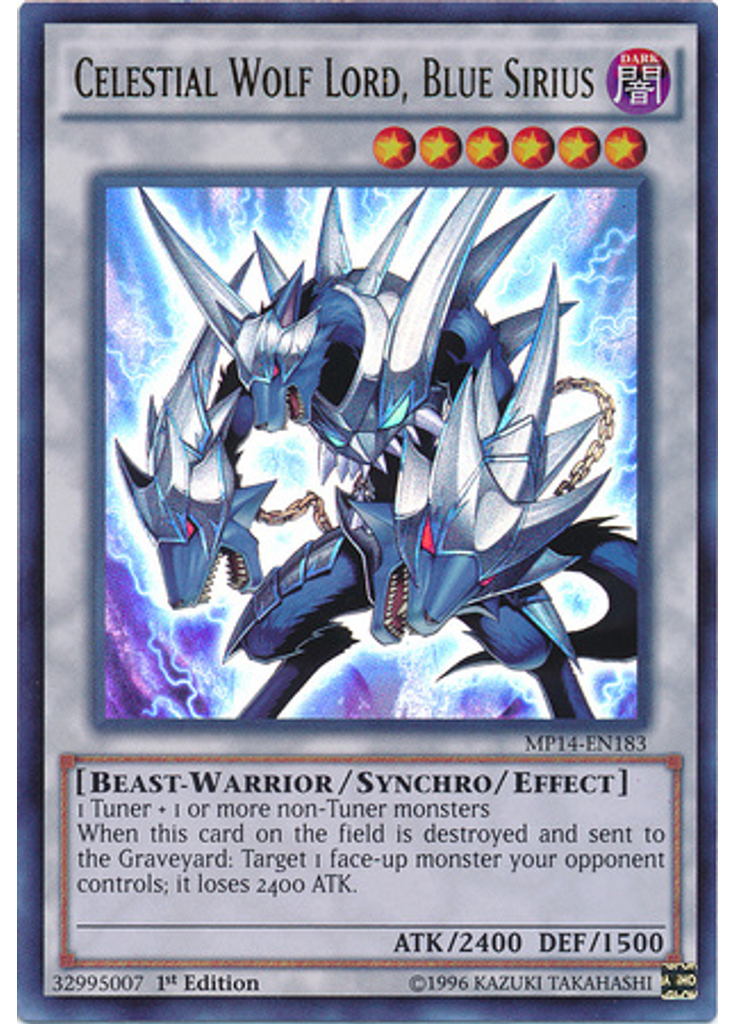 Celestial Wolf Lord, Blue Sirius
