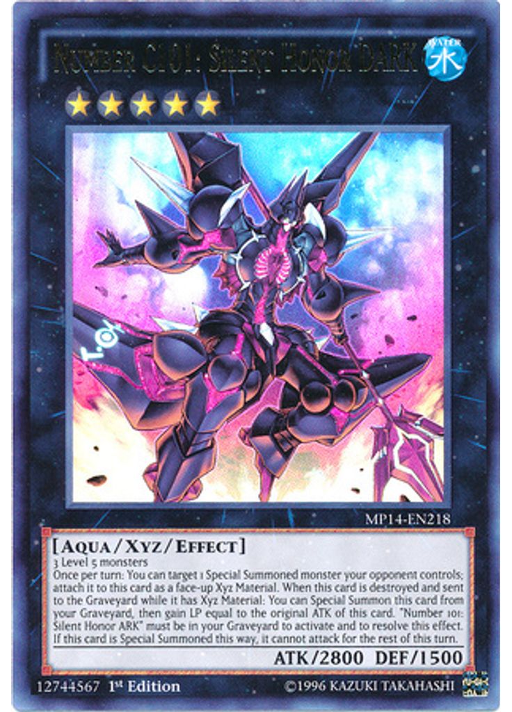 Number C101: Silent Honor DARK