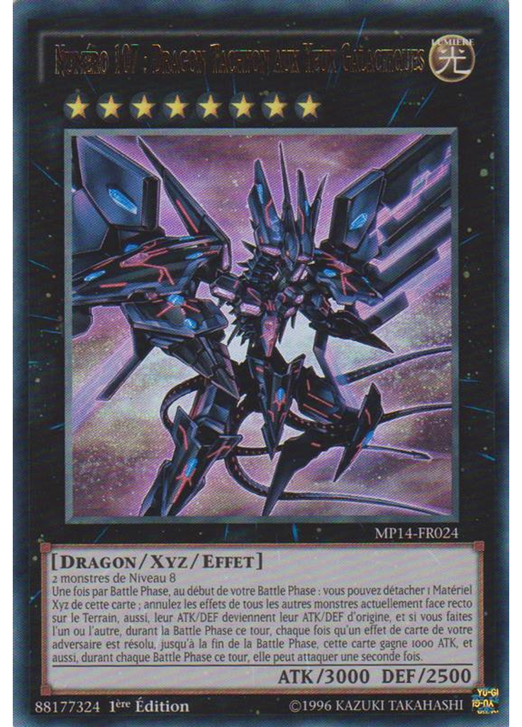 Numéro 107 : Dragon Tachyon aux Yeux Galactiques