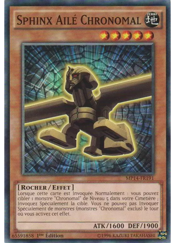 Sphinx Ailé Chronomal