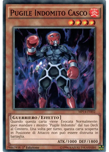 Pugile Indomito Casco