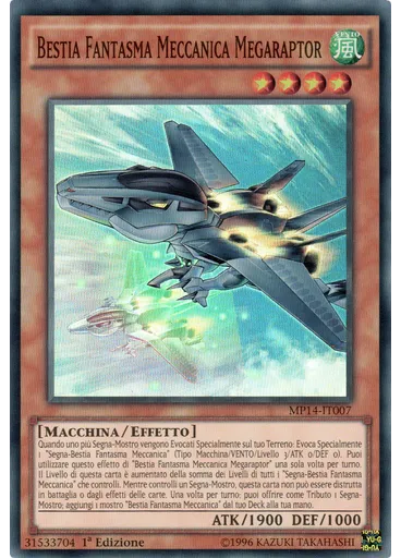 Bestia Fantasma Meccanica Megaraptor