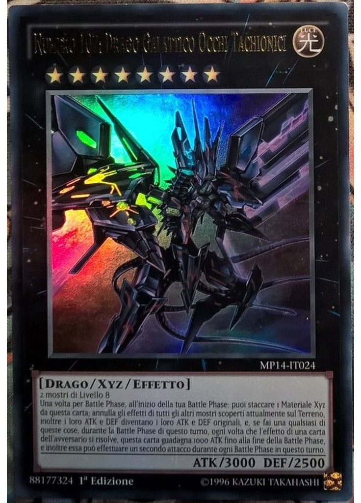 Numero 107: Drago Tachionico Occhi Galattici