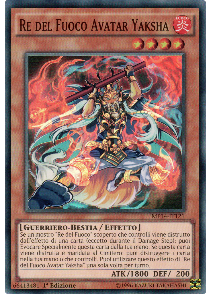 Re del Fuoco Avatar Yaksha