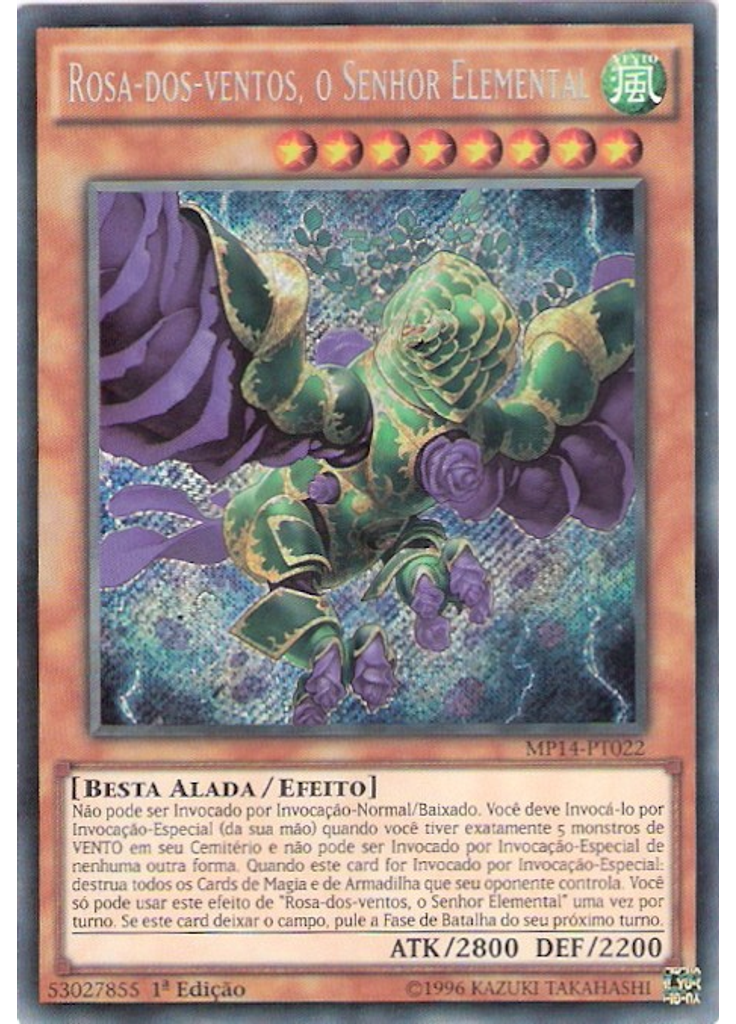Rosa-dos-ventos, o Senhor Elemental