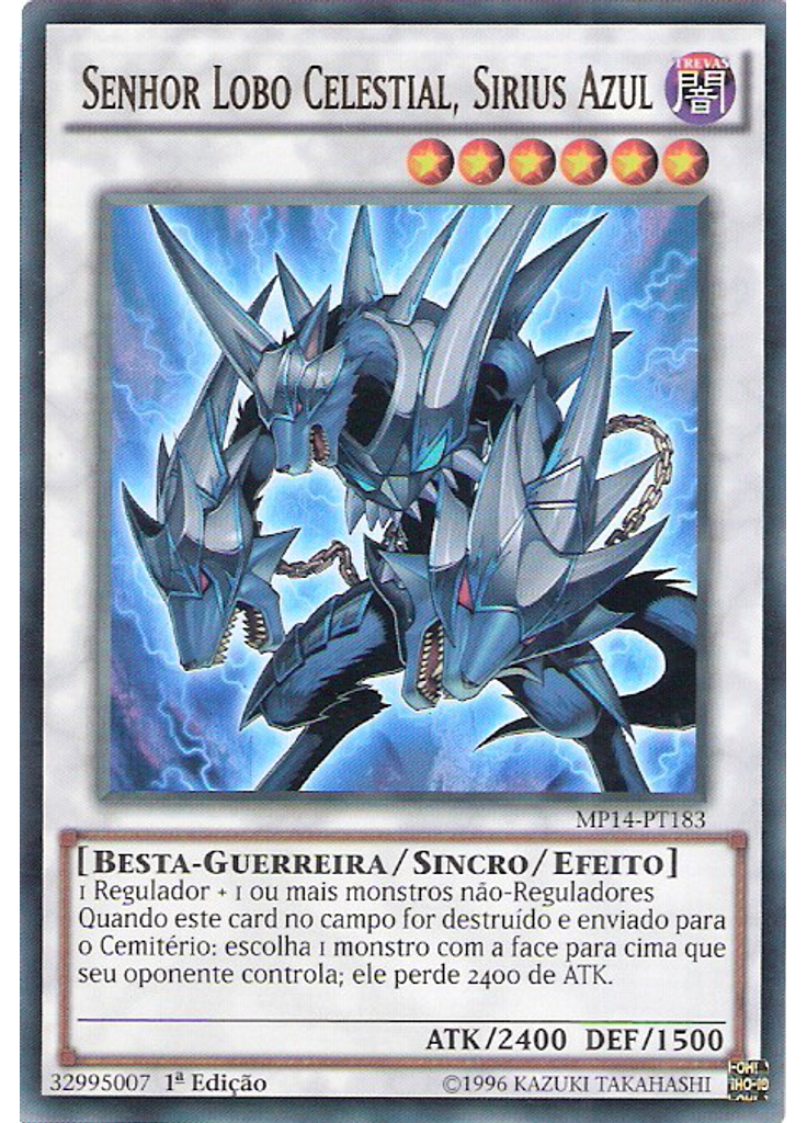 Senhor Lobo Celestial, Sirius Azul