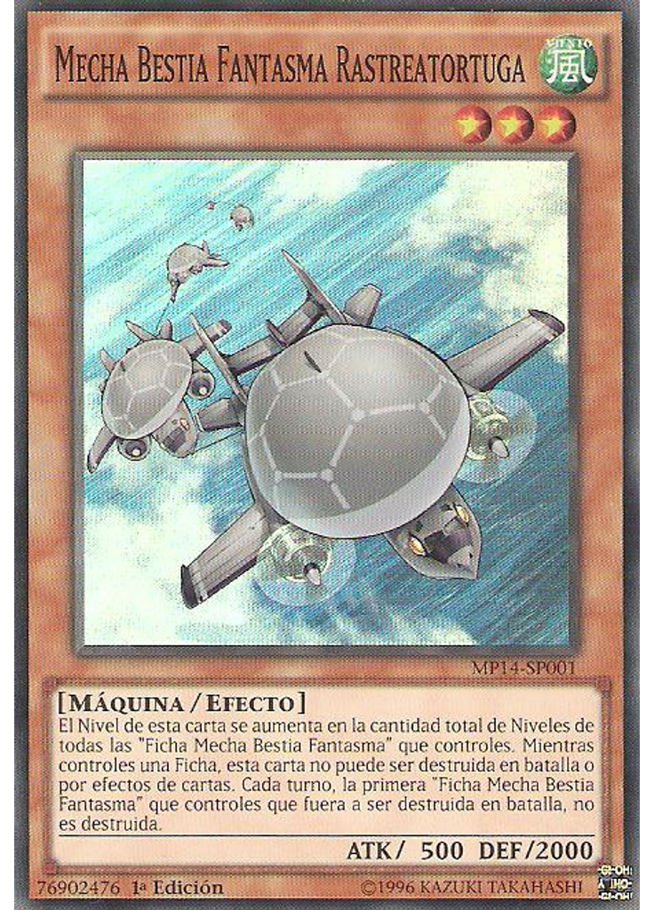 Mecha Bestia Fantasma Rastreatortuga