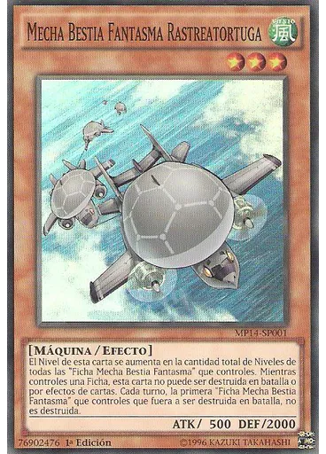Mecha Bestia Fantasma Rastreatortuga