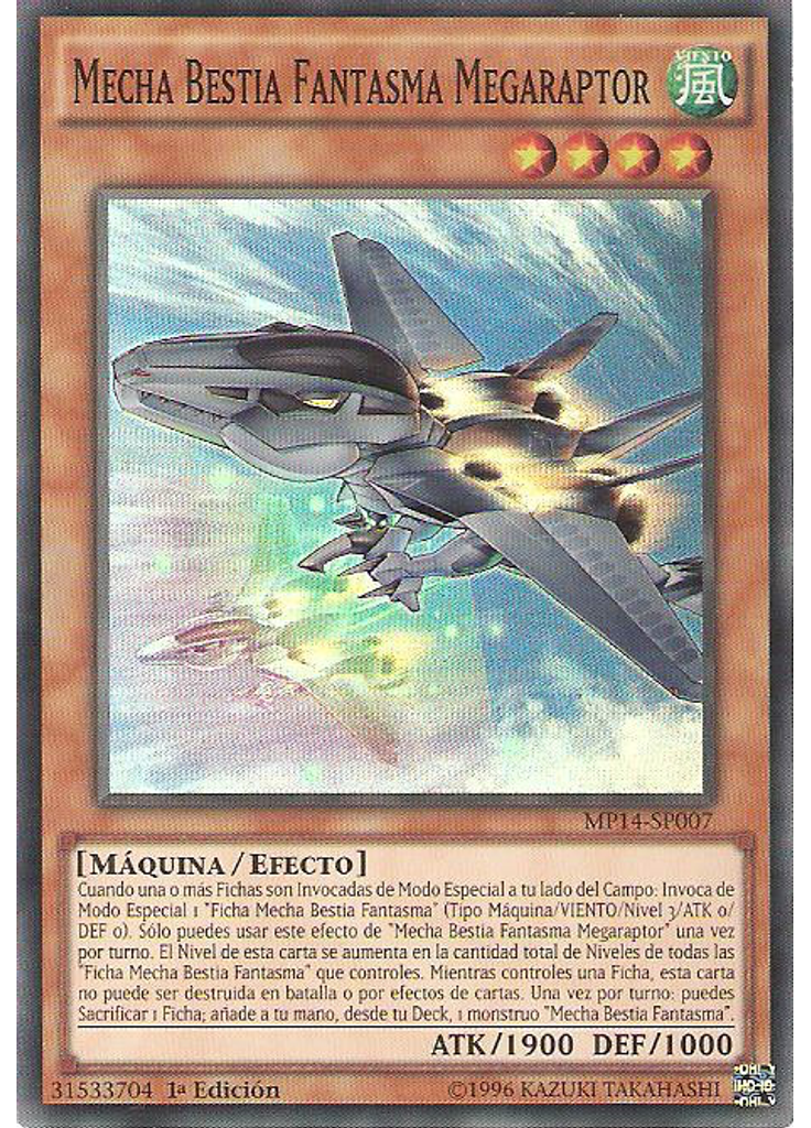 Mecha Bestia Fantasma Megaraptor