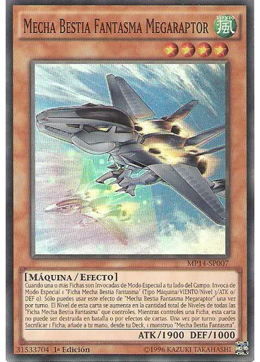 Mecha Bestia Fantasma Megaraptor