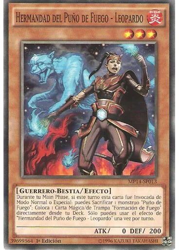 Hermandad del Puño de Fuego - Leopardo