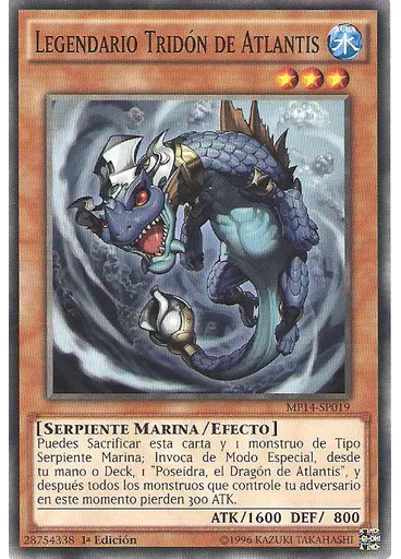 Legendario Tridón de Atlantis