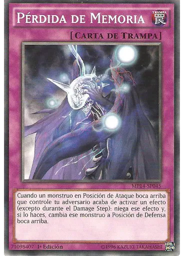 Pérdida de Memoria