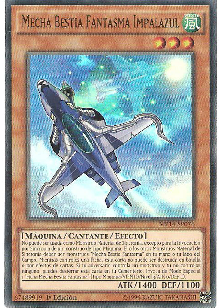 Mecha Bestia Fantasma Impalazul